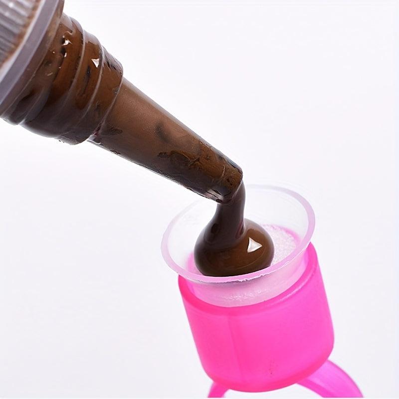 Tattoo Ink Ring Cups Pigment Caps Plastic Makeup Tattoo Ink Cups