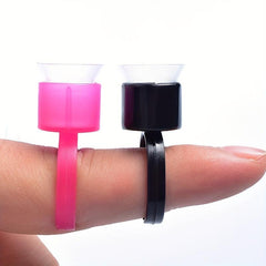 Tattoo Ink Ring Cups Pigment Caps Plastic Makeup Tattoo Ink Cups