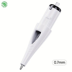 10pcs Tattoo Cartridge Needles Disposable Round Liner 0.7mm