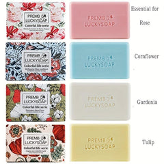 Natural Bar Soap with Essential Oils Deep Skin Cleansing Spa