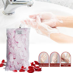 1000pcs Disposable Hand Soap Flakes Perfume Rose Hand Washing Papers