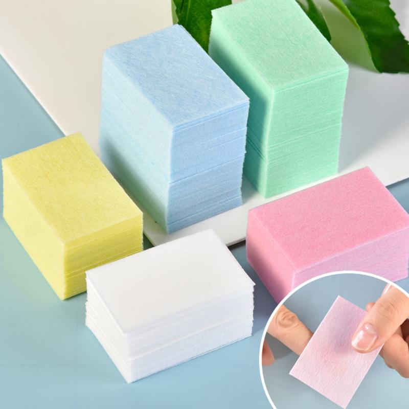 540 PCS Pink Nail Towel for Nail Removal and Washing