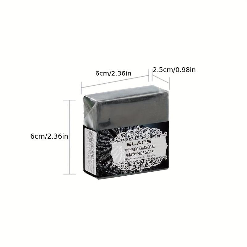 Bamboo Charcoal Essential Soap Blackhead Remover Acne Cleanser