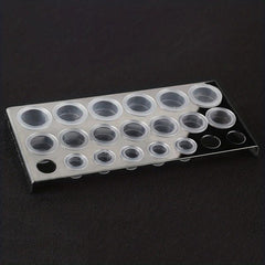 Tattoo Ink Holder Stainless Steel Shelf Stand for Pigment Inks Cup