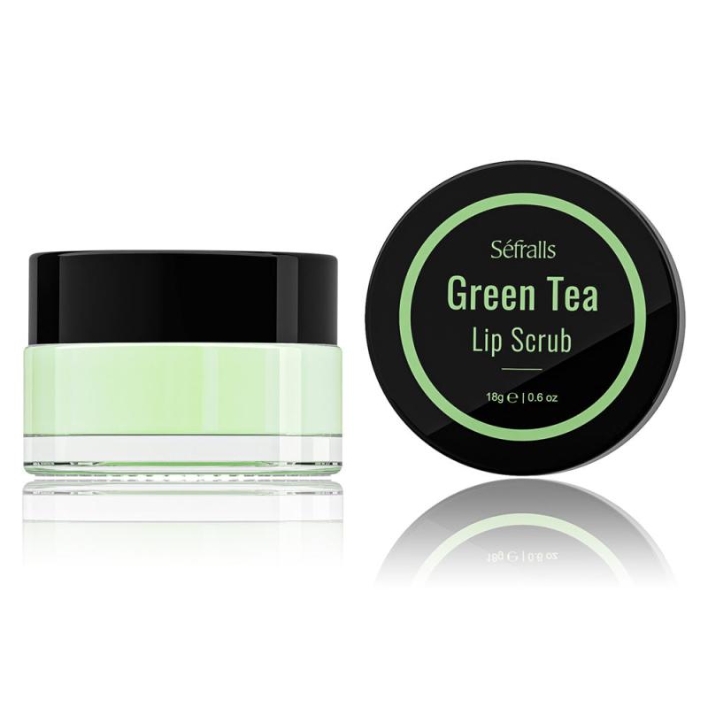 Green Tea Lip Scrub Moisturizing Exfoliator