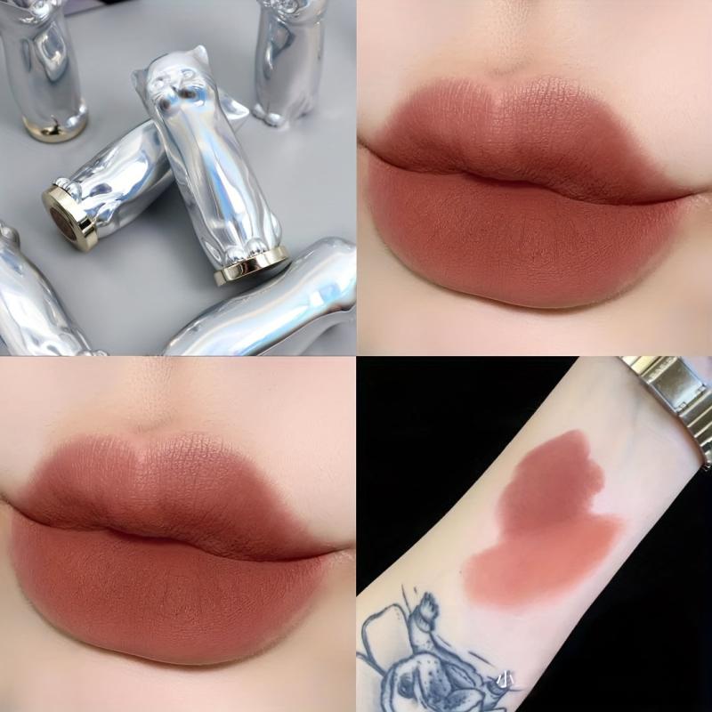 Cat Shape Lipstick Nourishing Spray Plating High end Lipstick 3 8g