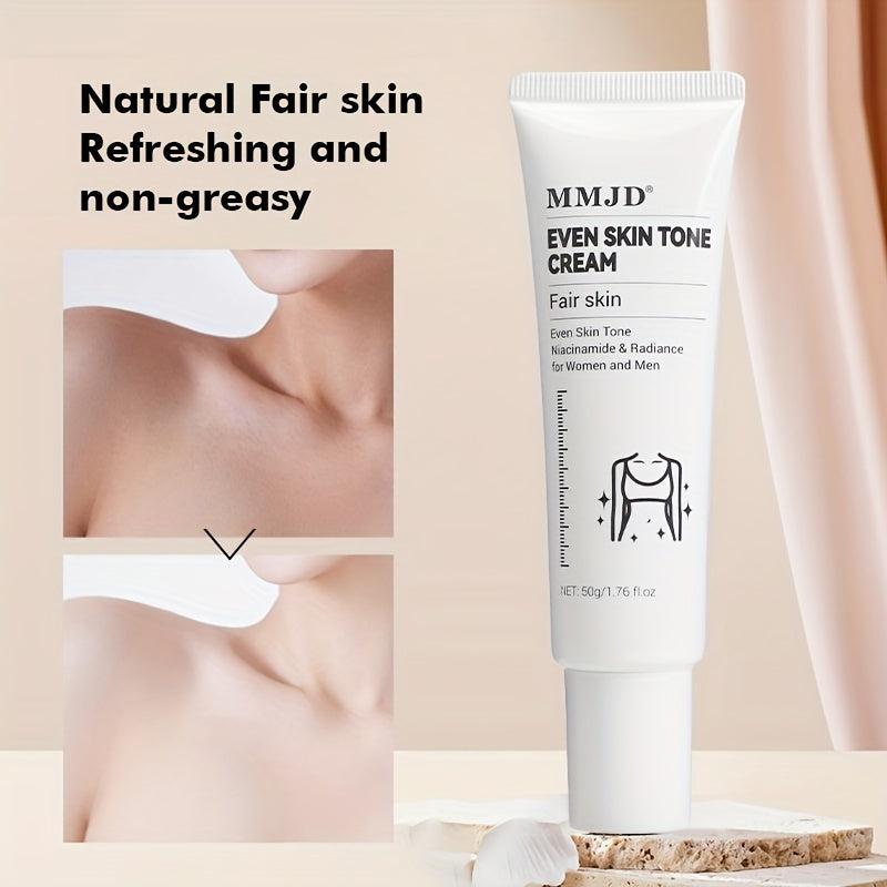 Women's Daily Skin Care Set: Even Skin Tone Cream, Body Cream, Toning Cream