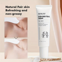 Women's Daily Skin Care Set: Even Skin Tone Cream, Body Cream, Toning Cream