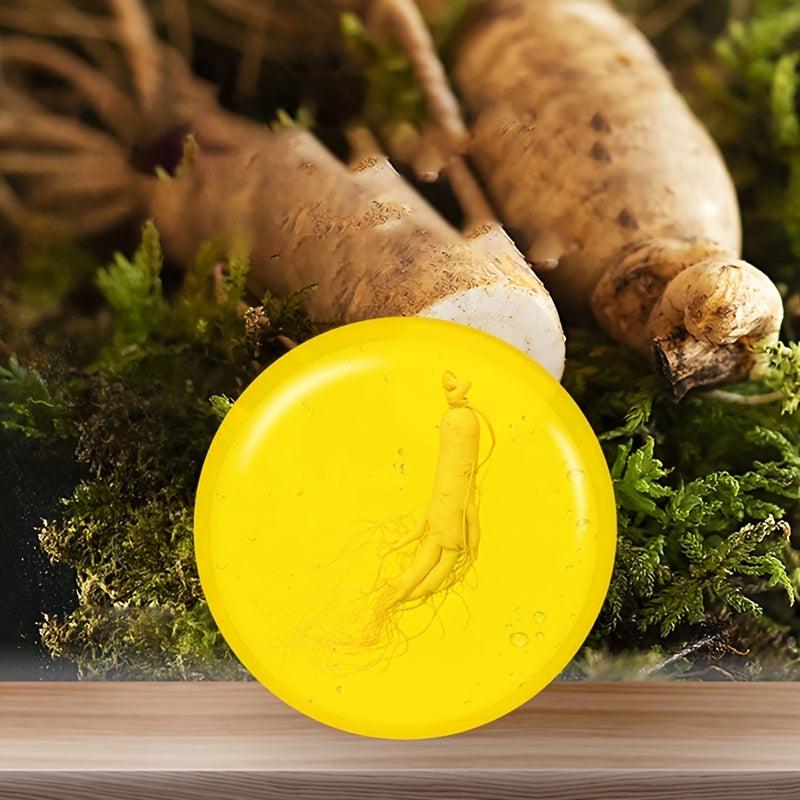 Ginseng Soap for Mite Removal - Deep Cleansing Hand and Face Wash