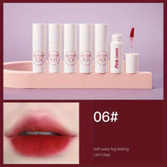 Soft Fleece Mist Lip Glaze Matte Lipstick Non Fading Non Stick Cup