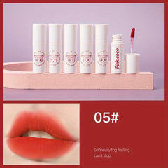 Soft Fleece Mist Lip Glaze Matte Lipstick Non Fading Non Stick Cup