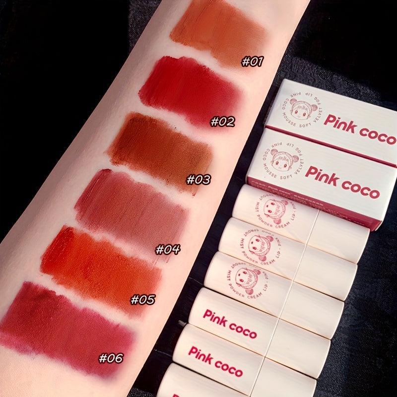 Soft Fleece Mist Lip Glaze Matte Lipstick Non Fading Non Stick Cup
