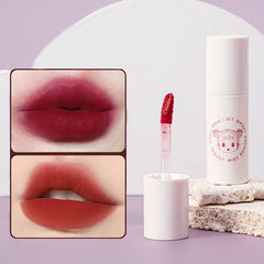 Soft Fleece Mist Lip Glaze Matte Lipstick Non Fading Non Stick Cup