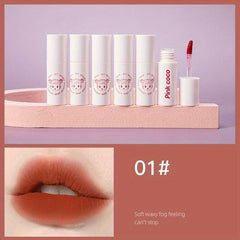 Soft Fleece Mist Lip Glaze Matte Lipstick Non Fading Non Stick Cup