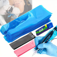 200PCS Waterproof Disposable Clear Pen Covers For Machine Pen