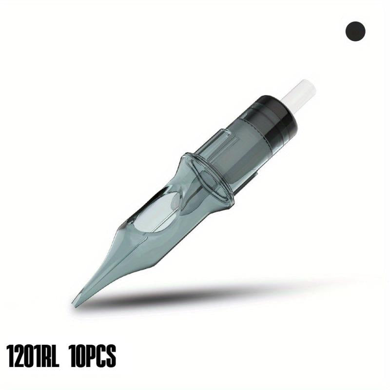 10pcs Tattoo Cartridge Needles Disposable Standard Round Liner Tattoo Supplies