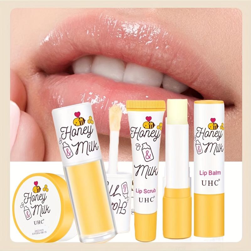 Honey Milk Lip Balm & Scrub Set
