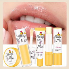 Honey Milk Lip Balm & Scrub Set