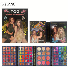 117 Colors Cartoon Eyeshadow Palette Glitter Matte Waterproof Makeup