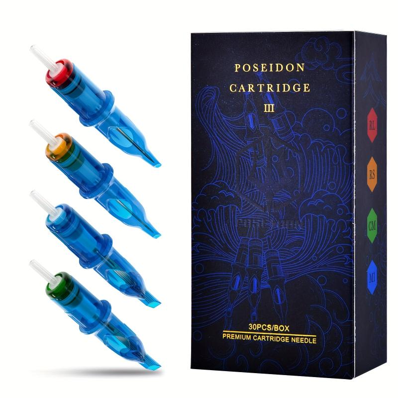 30pcs Tattoo Cartridge Needles Disposable Round Liner for Artists and Beginners