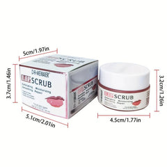 Organic Lip Scrub & Moisturizer Stick Repair Chapped Lips