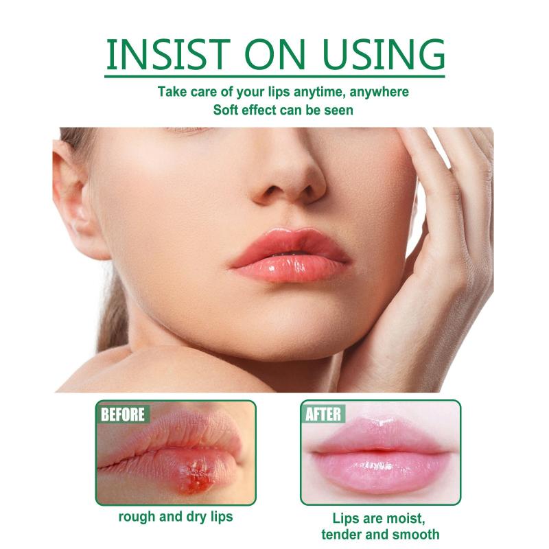 2Pcs 20g Herbal Lipstick Repairs Chapped Lips Moisturizes Lips