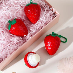 Strawberry Lip Balm for Moisturizing and Nourishing Lips