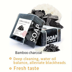 Organic Cucumber & Bamboo Charcoal Soap