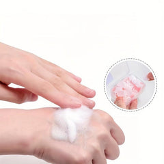 100pcs Portable Petal Soap Paper Sheets for Daily Hand Washing