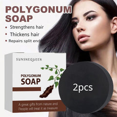 Polygonum Multiflorum Shampoo Soap Moisturizing Plant Fragrance