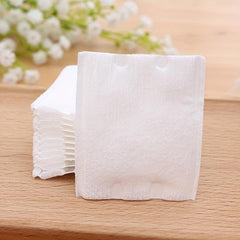 50pcs Cotton Pads Facial Lip & Eye Makeup Remover Pads Cotton