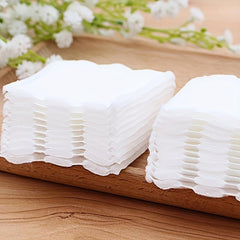 50pcs Cotton Pads Facial Lip & Eye Makeup Remover Pads Cotton