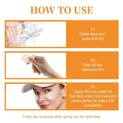 5 Pairs Outdoor Cut Eye Patch - Reduce Freckles, Moisturizing
