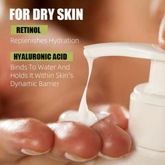 Retinol Cream 300ml with Collagen Hyaluronic Acid Vitamin C E