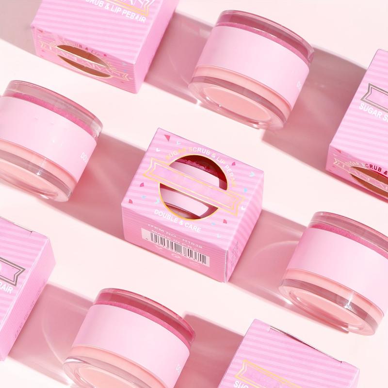 Lip Mask Double Effect Lip Care Exfoliating Cream Lip Balm