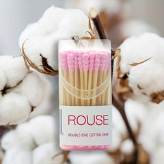 50 Disposable Cotton Swabs Double Head For Ear Nose Clean Beauty Tools
