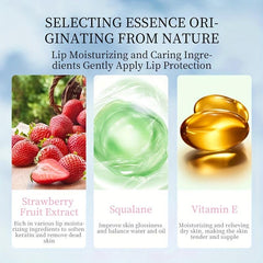 Hydrating Night Lip Mask for Wrinkle Reduction and Nourishment