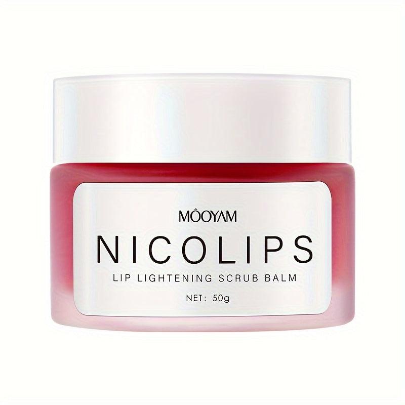 50g Lip Balm Lip Scrub Dark Lips Moisturizing Men Women