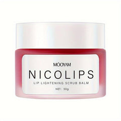 50g Lip Balm Lip Scrub Dark Lips Moisturizing Men Women