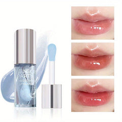 Crystal Clear Jelly Lip Balm Fruit Flavor Lipstick Lip Gloss