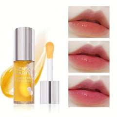 Crystal Clear Jelly Lip Balm Fruit Flavor Lipstick Lip Gloss