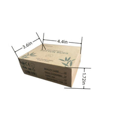 200 Organic Bamboo Swabs Natural Biodegradable Double Ear Sticks