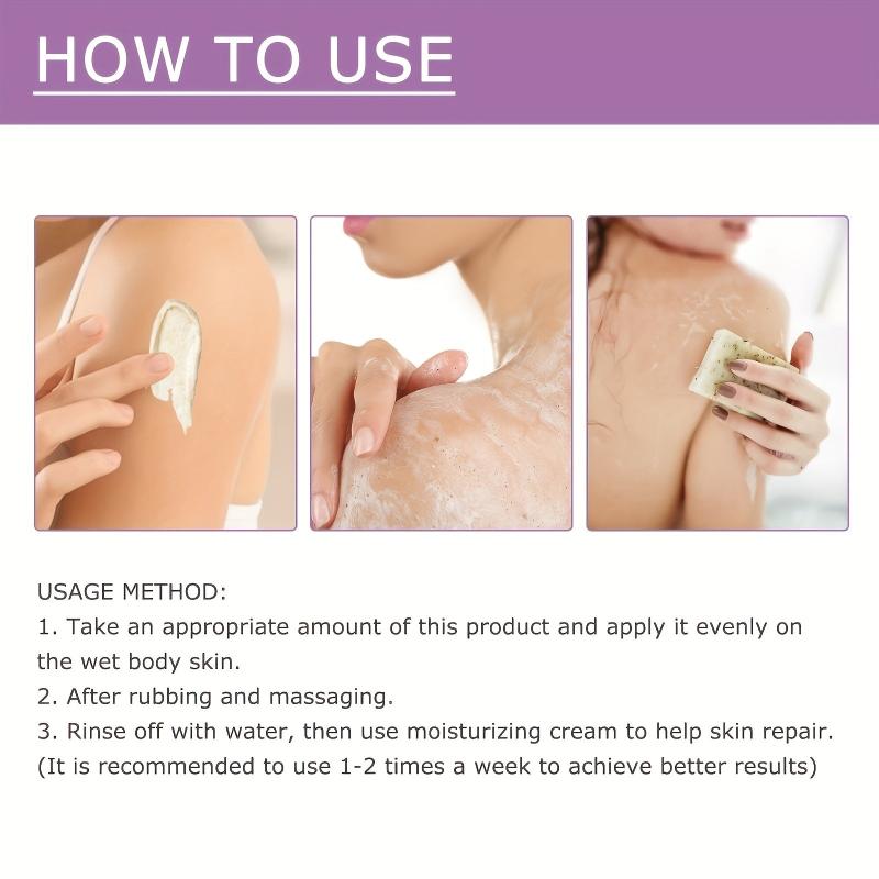 7g Lavender Body Scrub for Hydrating Moisturizing Cleansing
