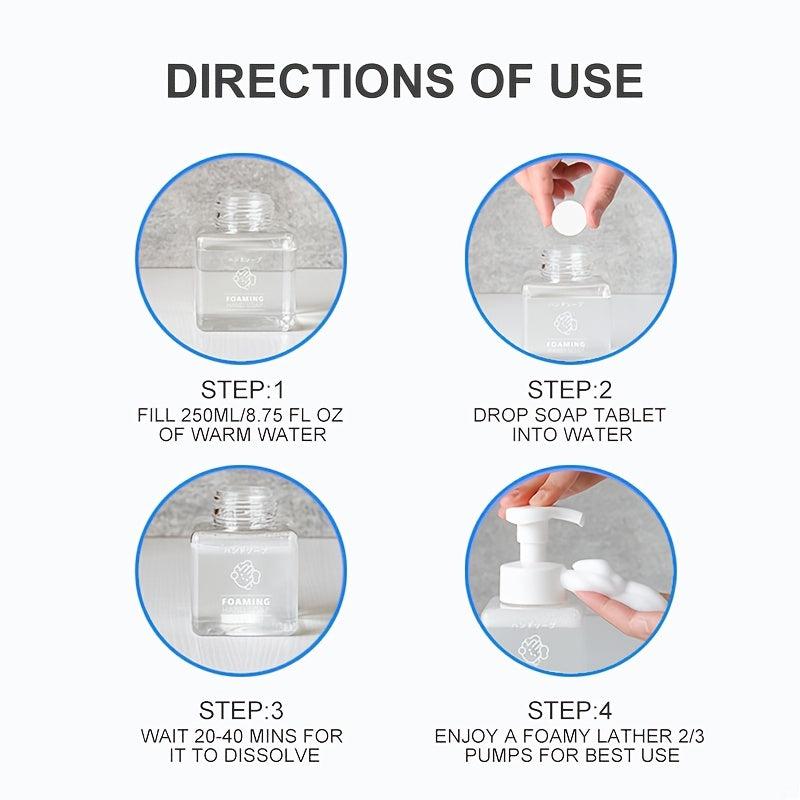 Foam Hand Sanitizer Cleaning Tablets - Various Flavors