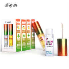 Ginger & Mint Lip Plumper Set - Volumizing Lip Serum for Smoother Lips