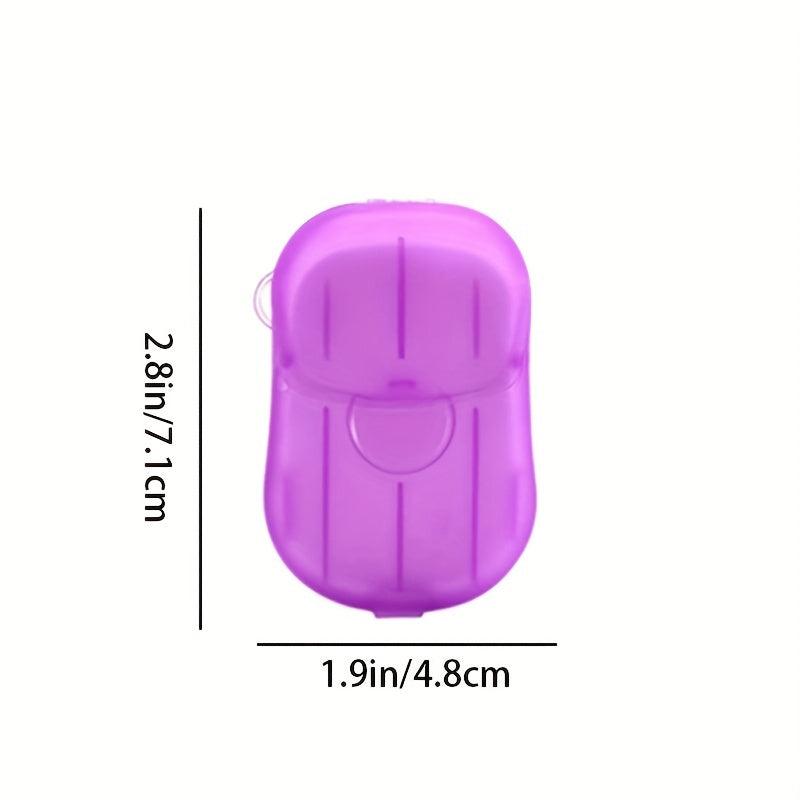 Disposable Soap Sheets 200 Sheets 10 Boxes Portable Toiletry Soap