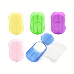 Disposable Soap Sheets 200 Sheets 10 Boxes Portable Toiletry Soap