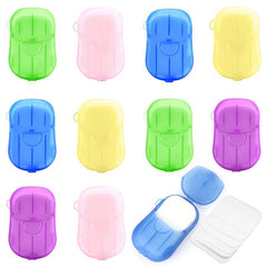 Disposable Soap Sheets 200 Sheets 10 Boxes Portable Toiletry Soap