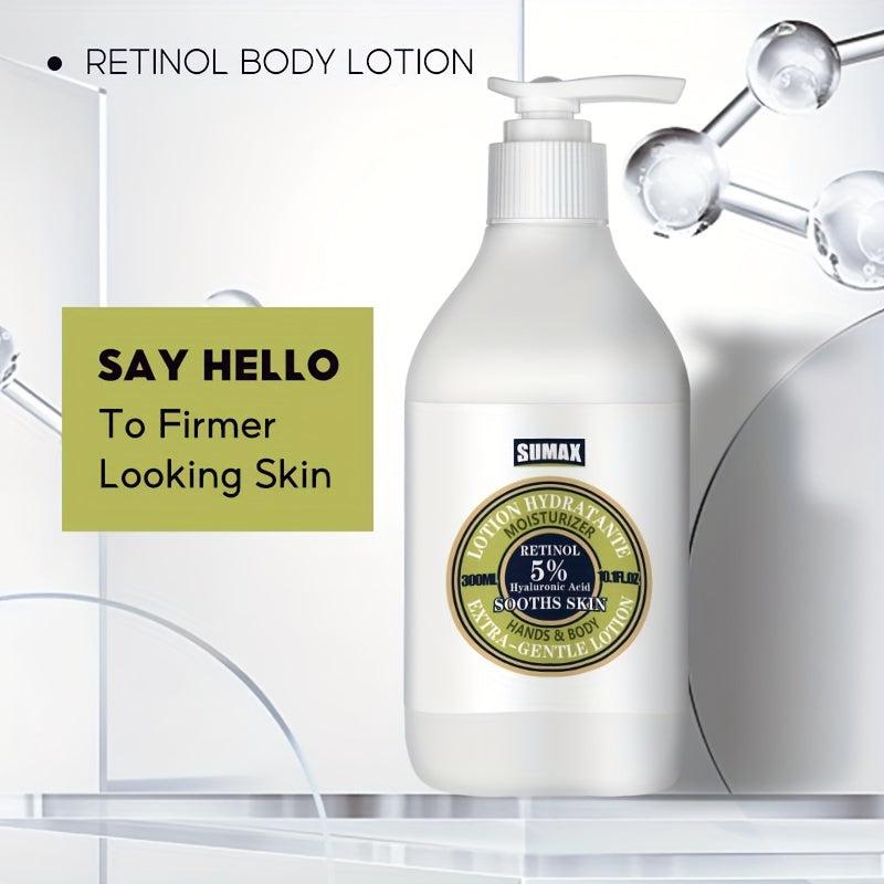 300ml Retinol Body Lotion for Smooth and Refreshing Skin