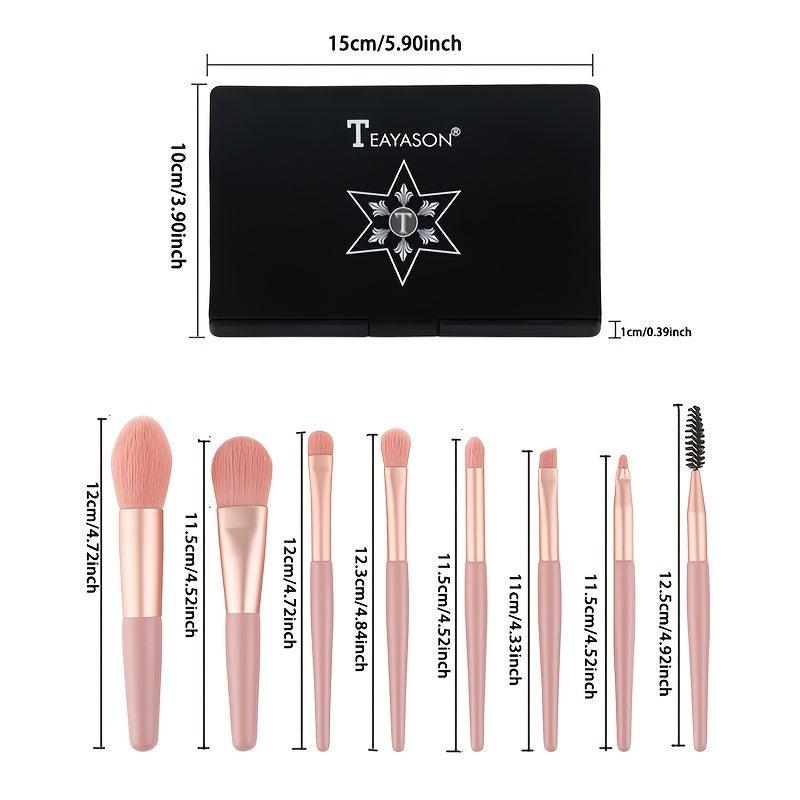 35 Colors Eyeshadow Palette Set with 8pcs Brushes